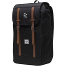 Rucsac sport casual, 2401E14705, Herschel, 46x15x28 cm, Poliester, Negru