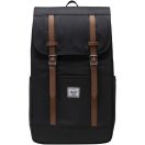 Rucsac sport casual, 2401E14705, Herschel, 46x15x28 cm, Poliester, Negru