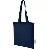   Sacosa de cumparaturi, Everestus, 2601E12981, 38x42 cm, Bumbac, Albastru Navy