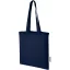 Sacosa de cumparaturi, Everestus, 2601E12981, 38x42 cm, Bumbac, Albastru Navy