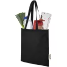 Sacosa de cumparaturi, Everestus, 2601E12980, 38x42 cm, Bumbac, Negru