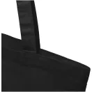 Sacosa de cumparaturi, Everestus, 2601E12980, 38x42 cm, Bumbac, Negru