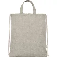   Saculet cu snur, 2401E14906, Everestus, 38x42 cm, Bumbac, Poliester, Natur