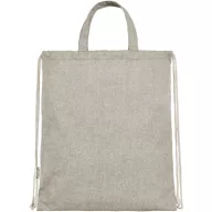   Saculet cu snur, 2401E14906, Everestus, 38x42 cm, Bumbac, Poliester, Natur