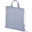 Saculet cu snur, 2401E14907, Everestus, 38x42 cm, Bumbac, Poliester, Albastru heather