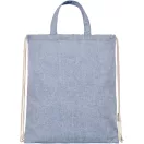 Saculet cu snur, 2401E14907, Everestus, 38x42 cm, Bumbac, Poliester, Albastru heather