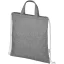 Saculet cu snur, 2509E14881, Everestus, 38x42 cm, Bumbac, Poliester, Negru heather