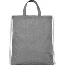 Saculet cu snur, 2509E14881, Everestus, 38x42 cm, Bumbac, Poliester, Negru heather