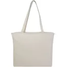 Sacosa pentru cumparaturi, 2401E15091, Everestus, 45x42x11 cm, Bumbac, Poliester, Crem oatmeal
