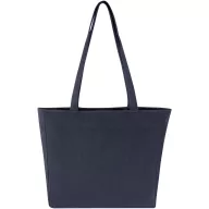   Sacosa de cumparaturi, Everestus, 2601E13301, 45x42x11 cm, Bumbac, Poliester, Albastru Navy