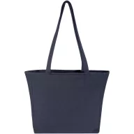   Sacosa de cumparaturi, Everestus, 2601E13301, 45x42x11 cm, Bumbac, Poliester, Albastru Navy