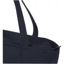 Sacosa de cumparaturi, Everestus, 2601E13301, 45x42x11 cm, Bumbac, Poliester, Albastru Navy