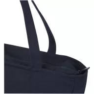  Sacosa de cumparaturi, Everestus, 2601E13301, 45x42x11 cm, Bumbac, Poliester, Albastru Navy