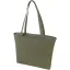 Sacosa de cumparaturi, Everestus, 2601E13300, 45x42x11 cm, Bumbac, Poliester, Verde