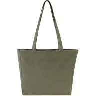   Sacosa de cumparaturi, Everestus, 2601E13300, 45x42x11 cm, Bumbac, Poliester, Verde