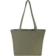   Sacosa de cumparaturi, Everestus, 2601E13300, 45x42x11 cm, Bumbac, Poliester, Verde
