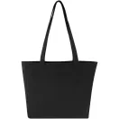 Sacosa de cumparaturi, Everestus, 2601E13299, 45x42x11 cm, Bumbac, Poliester, Negru