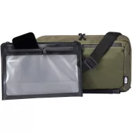   Geanta de umar, 2410E21974, Everestus, 34.5 x 18.5 x 11 cm, Poliester, Verde