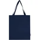 Sacosa de cumparaturi, Everestus, 2601E12983, 38x41x8.5 cm, Bumbac, Albastru Navy