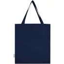 Sacosa de cumparaturi, Everestus, 2601E12983, 38x41x8.5 cm, Bumbac, Albastru Navy