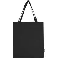   Sacosa de cumparaturi, Everestus, 2601E12982, 38x41x8.5 cm, Bumbac, Negru