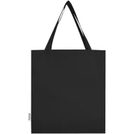   Sacosa de cumparaturi, Everestus, 2601E12982, 38x41x8.5 cm, Bumbac, Negru