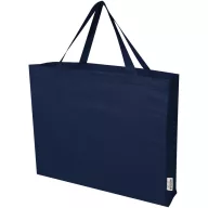  Sacosa de cumparaturi, Everestus, 2601E13045, 57x42x16.5 cm, Bumbac, Albastru Navy