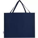 Sacosa de cumparaturi, Everestus, 2601E13045, 57x42x16.5 cm, Bumbac, Albastru Navy