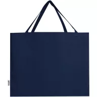   Sacosa de cumparaturi, Everestus, 2601E13045, 57x42x16.5 cm, Bumbac, Albastru Navy