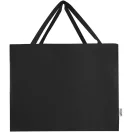 Sacosa de cumparaturi, Everestus, 2601E13044, 57x42x16.5 cm, Bumbac, Negru
