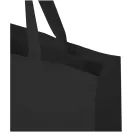 Sacosa de cumparaturi, Everestus, 2601E13044, 57x42x16.5 cm, Bumbac, Negru