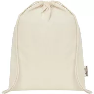   Saculet cu snur, 2410E23034, Everestus, 33 x 44 cm, Bumbac, Natur