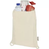  Saculet cu snur, 2410E23034, Everestus, 33 x 44 cm, Bumbac, Natur