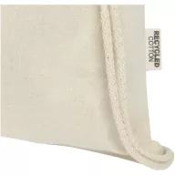   Saculet cu snur, 2410E23034, Everestus, 33 x 44 cm, Bumbac, Natur
