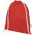 Saculet cu snur, 2410E23035, Everestus, 33 x 44 cm, Bumbac, Rosu