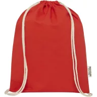   Saculet cu snur, 2410E23035, Everestus, 33 x 44 cm, Bumbac, Rosu
