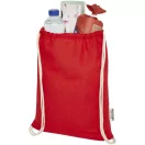 Saculet cu snur, 2410E23035, Everestus, 33 x 44 cm, Bumbac, Rosu