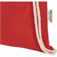   Saculet cu snur, 2410E23035, Everestus, 33 x 44 cm, Bumbac, Rosu