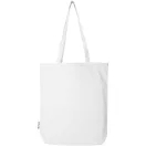 Sacosa de cumparaturi, 2502E15907, Everestus, 38 x 42 x 9 cm, Bumbac, Alb