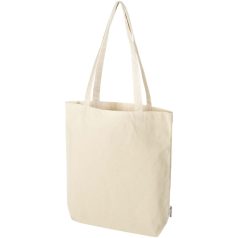   Sacosa de cumparaturi, 2502E15908, Everestus, 38 x 42 x 9 cm, Bumbac, Natur