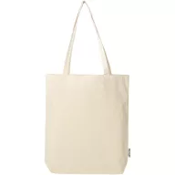   Sacosa de cumparaturi, 2502E15908, Everestus, 38 x 42 x 9 cm, Bumbac, Natur