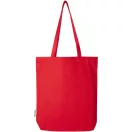 Sacosa de cumparaturi, 2502E15909, Everestus, 38 x 42 x 9 cm, Bumbac, Rosu