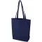 Sacosa de cumparaturi, 2502E15911, Everestus, 38 x 42 x 9 cm, Bumbac, Albastru navy