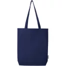 Sacosa de cumparaturi, 2502E15911, Everestus, 38 x 42 x 9 cm, Bumbac, Albastru navy