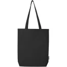 Sacosa de cumparaturi, 2502E15913, Everestus, 38 x 42 x 9 cm, Bumbac, Negru