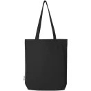 Sacosa de cumparaturi, 2502E15913, Everestus, 38 x 42 x 9 cm, Bumbac, Negru