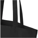 Sacosa de cumparaturi, 2502E15913, Everestus, 38 x 42 x 9 cm, Bumbac, Negru