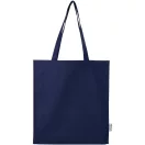 Sacosa de cumparaturi, 2502E15904, Everestus, 38 x 42 x 9 cm, Bumbac, Albastru navy