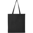 Sacosa de cumparaturi, 2502E15906, Everestus, 38 x 42 x 9 cm, Bumbac, Negru