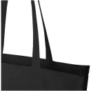 Sacosa de cumparaturi, 2502E15906, Everestus, 38 x 42 x 9 cm, Bumbac, Negru